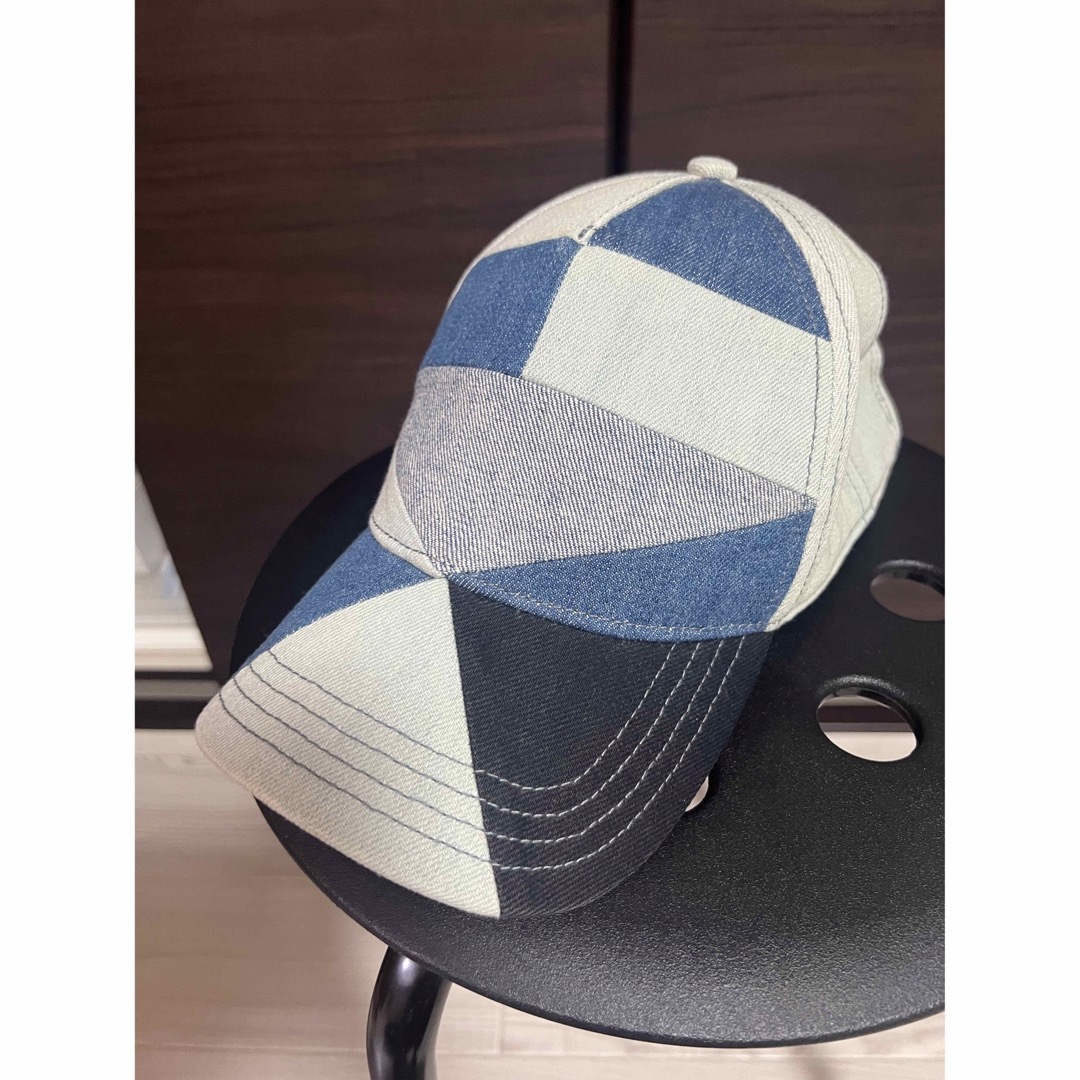 DIESEL / denim patchwork cap