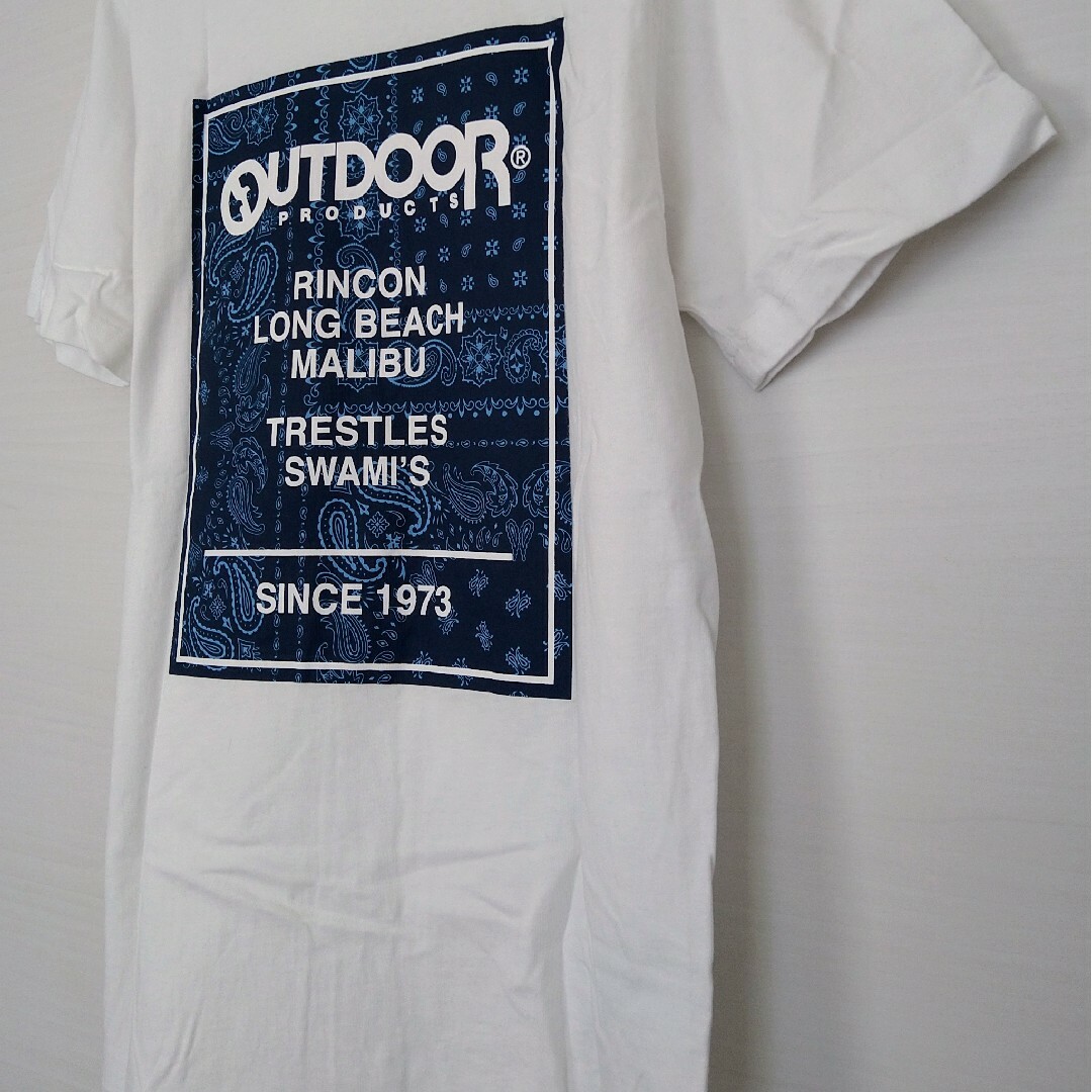 OUTDOOR(アウトドア)のOUTDOOR アウトドア ペイズリー柄 Ｔシャツ メンズのトップス(Tシャツ/カットソー(半袖/袖なし))の商品写真