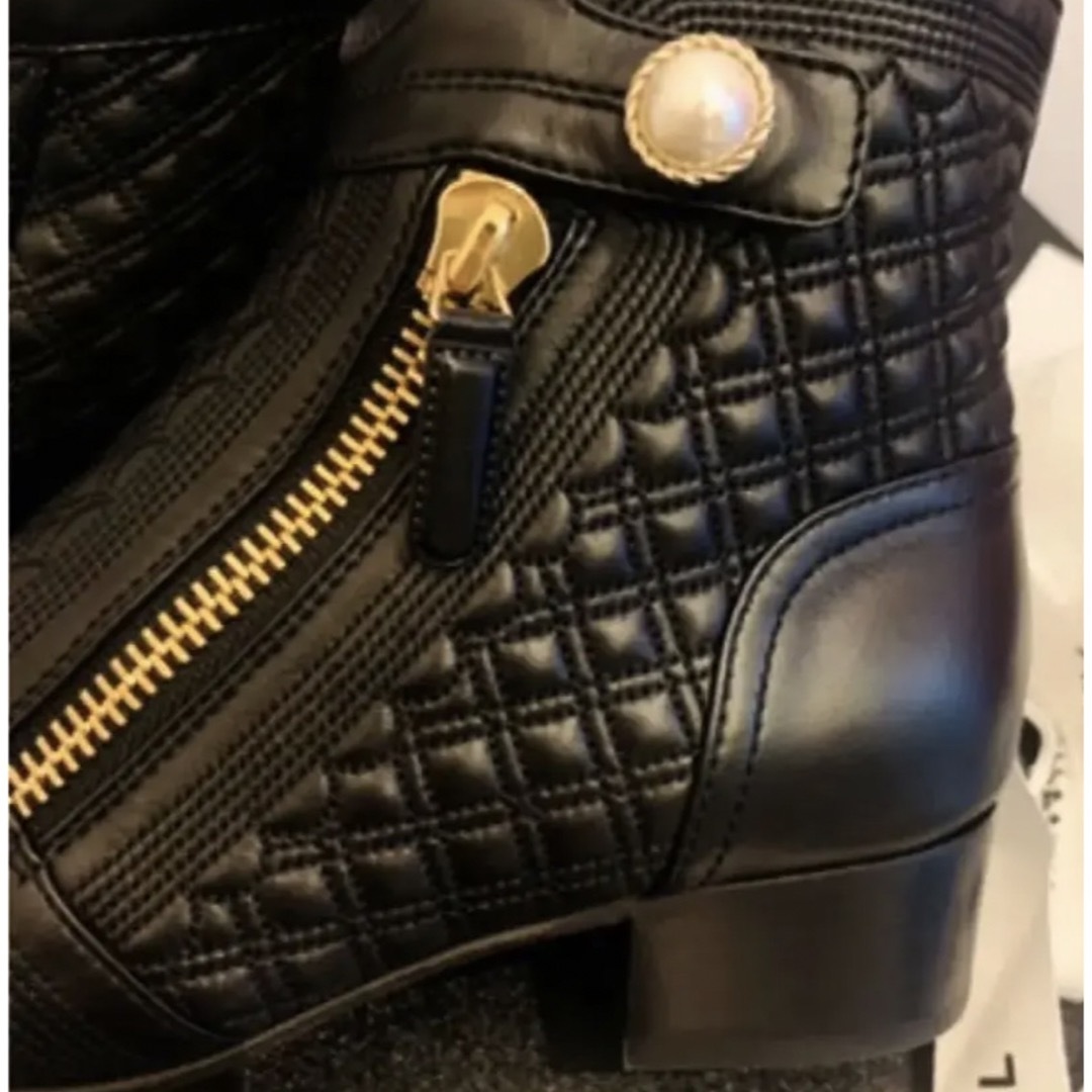 シャネル CHANEL ブーツ パール 新品未使用