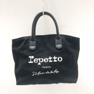 レペット(repetto)のrepetto(レペット) トートバッグ - 黒×白(トートバッグ)