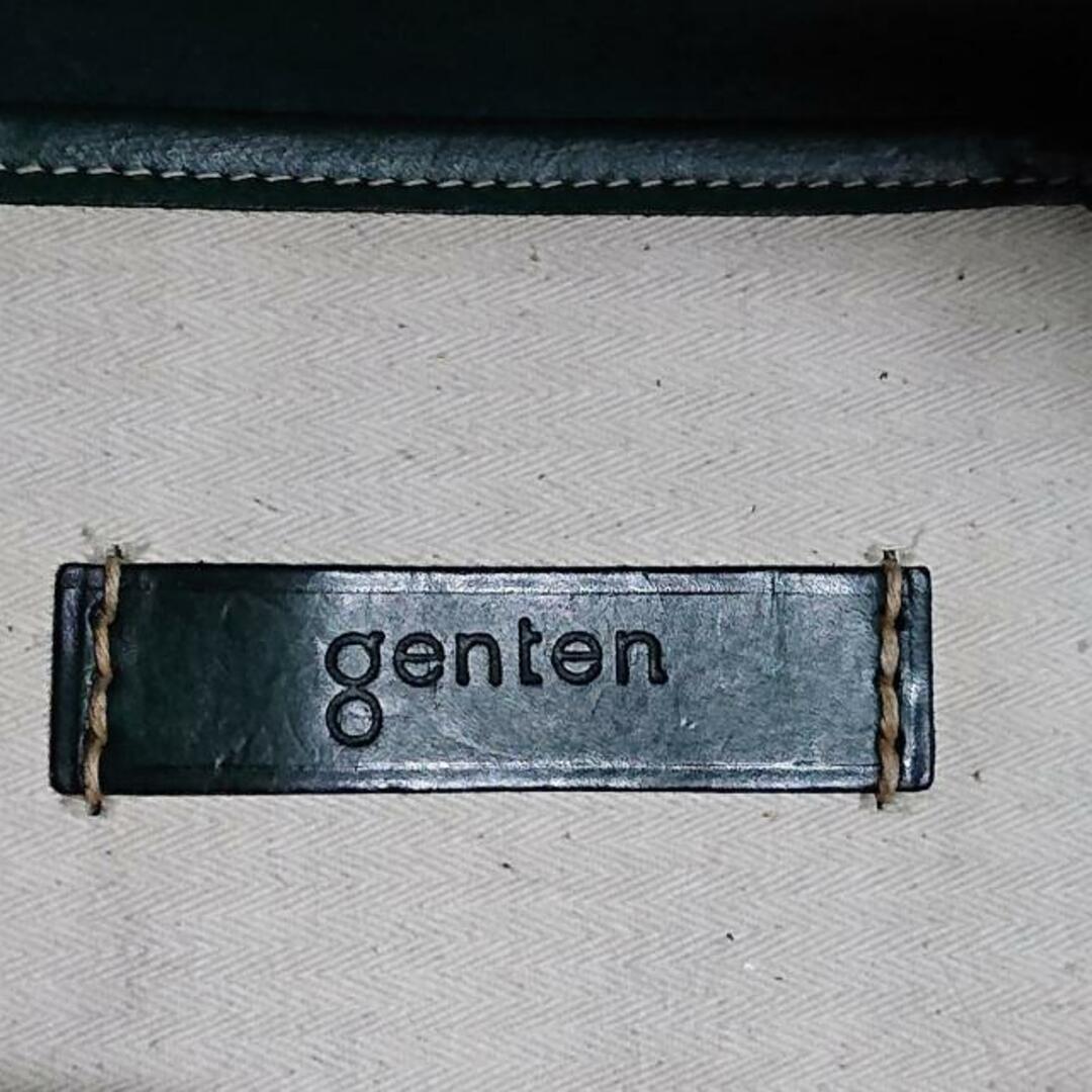 genten(ゲンテン)のゲンテン トートバッグ - ダークグリーン レディースのバッグ(トートバッグ)の商品写真