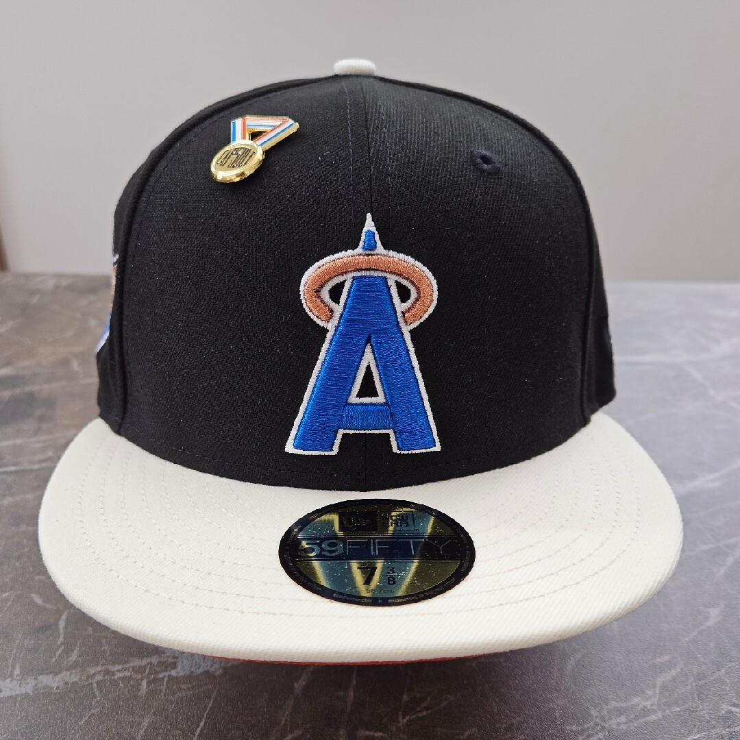 NEW ERA - 59fifty ロサンゼルス・エンゼルス カスタムキャップ 7 3/8
