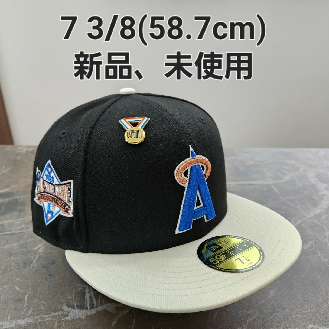 59fifty ロサンゼルス・エンゼルス カスタムキャップ 7 3/8エンジェルス