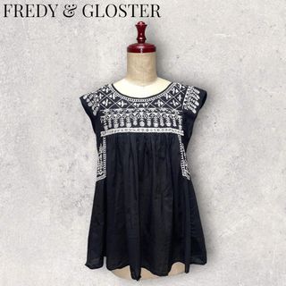 フレディアンドグロスター(FREDY & GLOSTER)のFREDY&GLOSTER 刺繍ブラウス フレディーアンドクロスター(シャツ/ブラウス(半袖/袖なし))