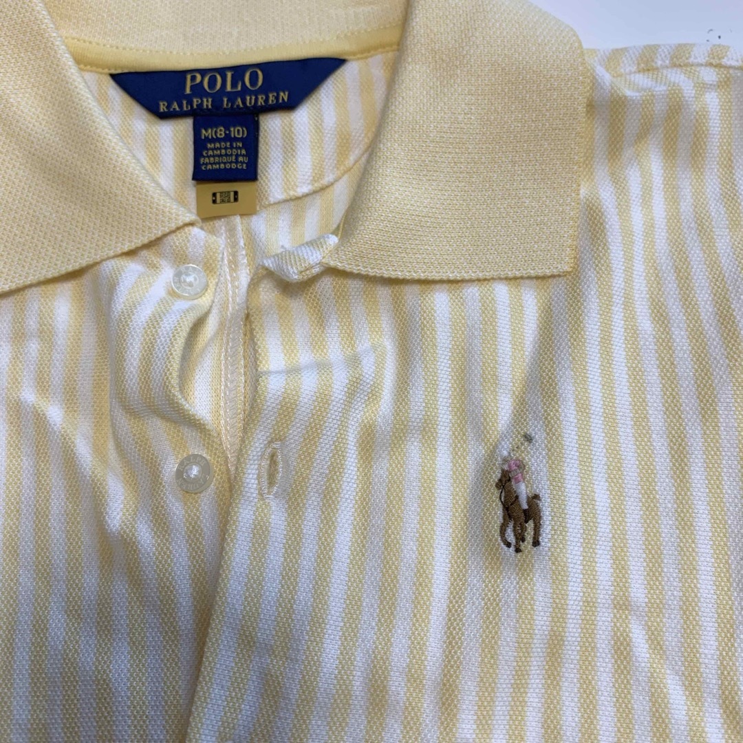 Ralph Lauren - 【新品】ラルフローレン ストライプ シャツ ワンピース