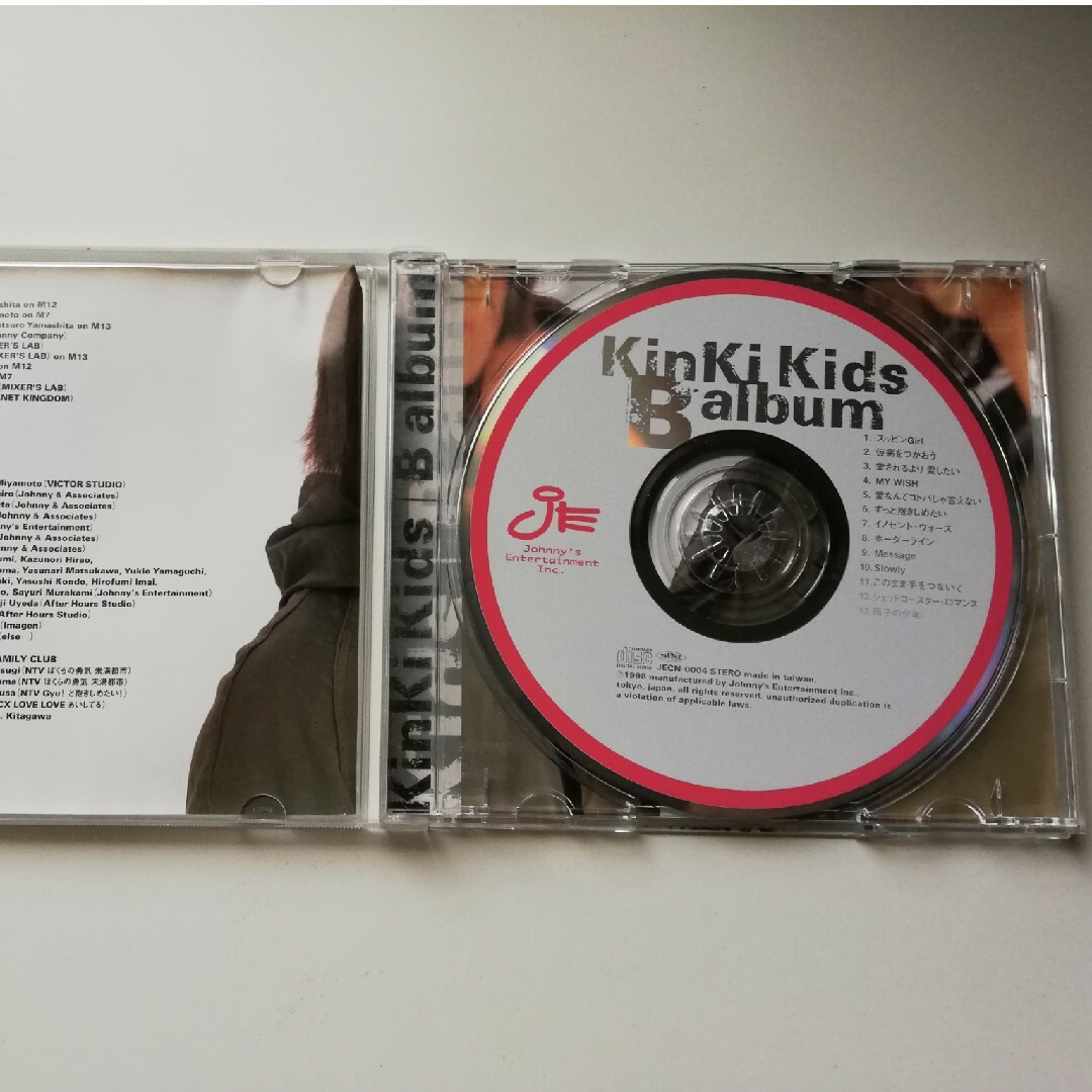 KinKi Kids(キンキキッズ)のKinKi Kids  B album 初回盤 KinKi DOLLS 付き エンタメ/ホビーのCD(ポップス/ロック(邦楽))の商品写真