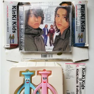 キンキキッズ(KinKi Kids)のKinKi Kids  B album 初回盤 KinKi DOLLS 付き(ポップス/ロック(邦楽))