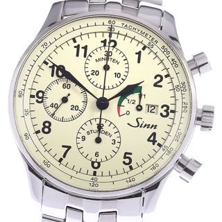 訳あり ジン Sinn 456 デイト 自動巻き レディース _750705