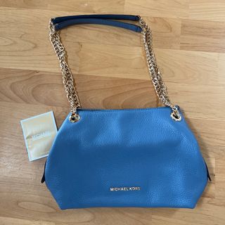 マイケルコース(Michael Kors)の【新品】MICHAEL KORS  トートバッグ　ブルー(トートバッグ)