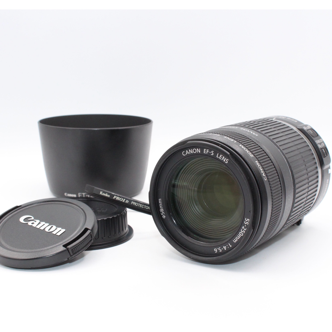 傷無しの極上美品❤️Canon EF-S 55-250mm ISのサムネイル