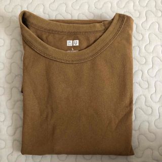 ユニクロ(UNIQLO)のUNIQLO クールネックT 半袖　メンズ　L(Tシャツ/カットソー(半袖/袖なし))