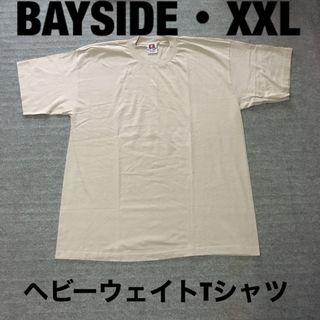 ベイサイド(BAY SIDE)の【ベージュ・2XL】ヘビーウェイトTシャツ【BAYSIDE】(Tシャツ/カットソー(半袖/袖なし))