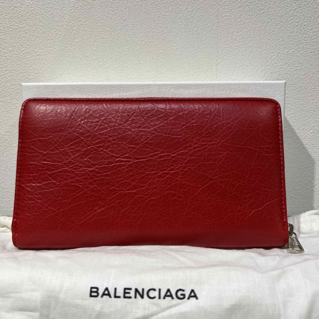 balenciaga 赤 財布-