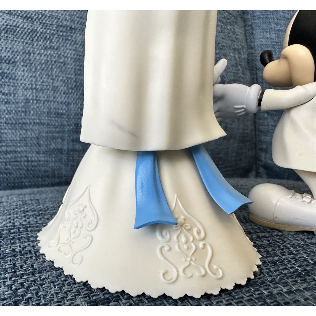 ミッキー　ミニー　ウェディングアイテム　ケーキトッパー エンタメ/ホビーのおもちゃ/ぬいぐるみ(キャラクターグッズ)の商品写真