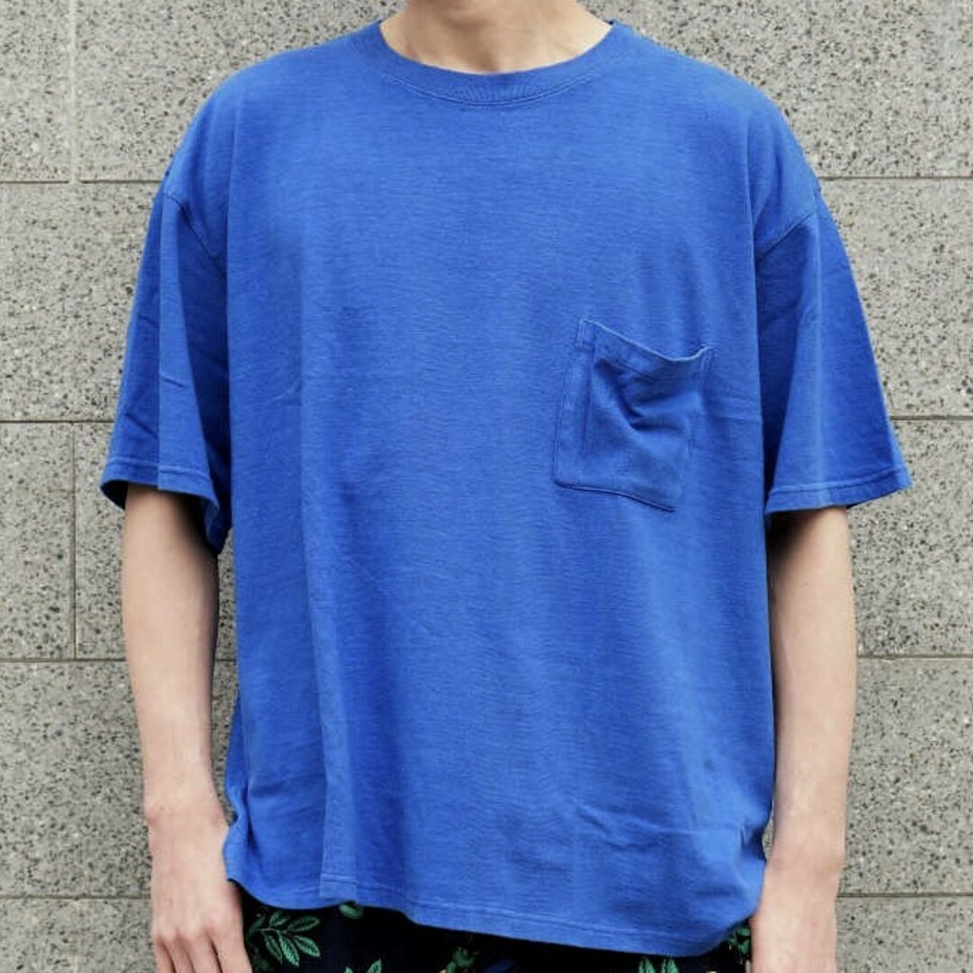 美品 UNUSED 21SS Short Sleeve T-Shirt ネイビー