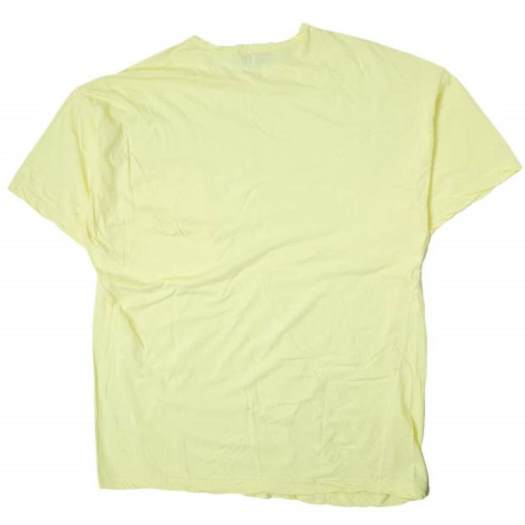 CAN PEP REY キャンペプレイ イタリア製 UNISEX POCKET S/S T-SHIRTS ルーズポケットTシャツ SSB170112 34 LIGHT YELLOW 半袖 ユニセックス トップス【中古】【CAN PEP REY】 メンズのトップス(Tシャツ/カットソー(半袖/袖なし))の商品写真