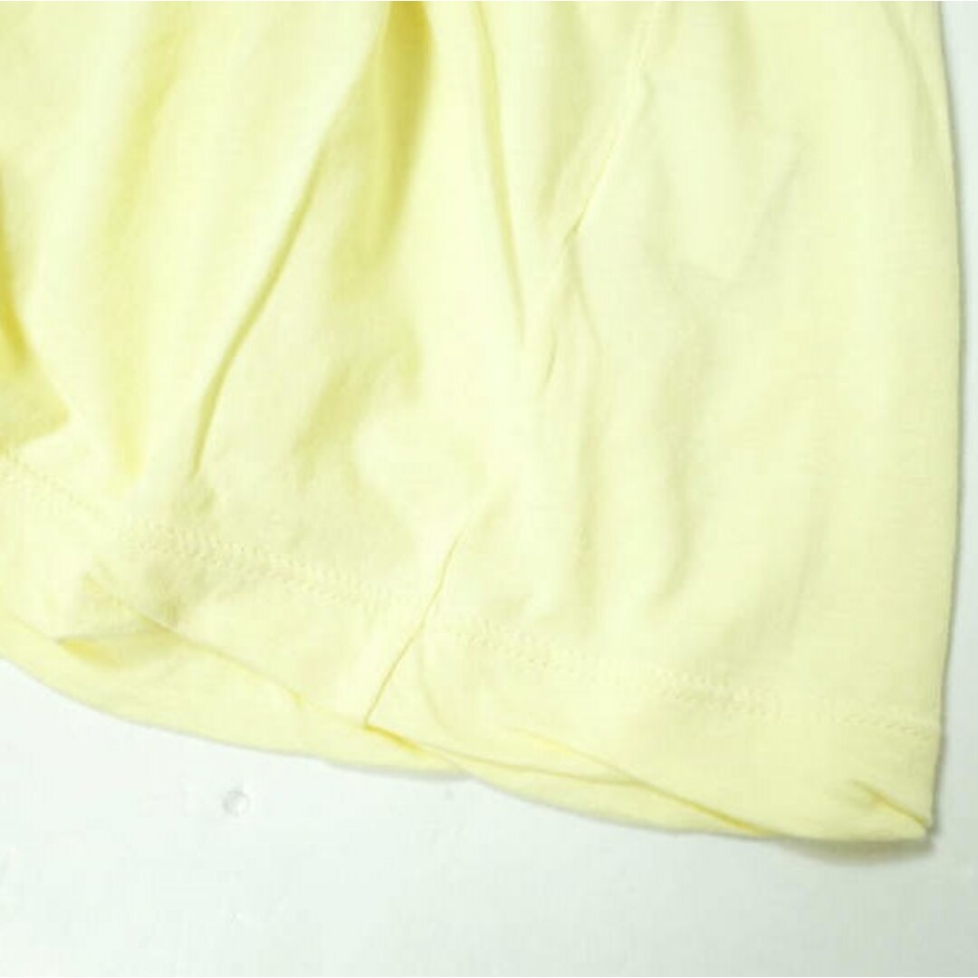 CAN PEP REY キャンペプレイ イタリア製 UNISEX POCKET S/S T-SHIRTS ルーズポケットTシャツ SSB170112 34 LIGHT YELLOW 半袖 ユニセックス トップス【中古】【CAN PEP REY】 メンズのトップス(Tシャツ/カットソー(半袖/袖なし))の商品写真