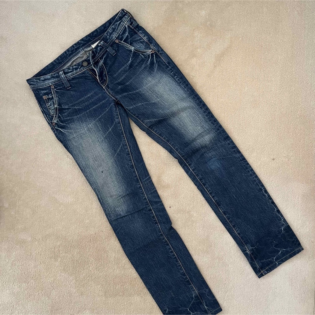 JOHNBULL ダメージ加工 ジーンズ No.41-0065 デニム 美品 - デニム