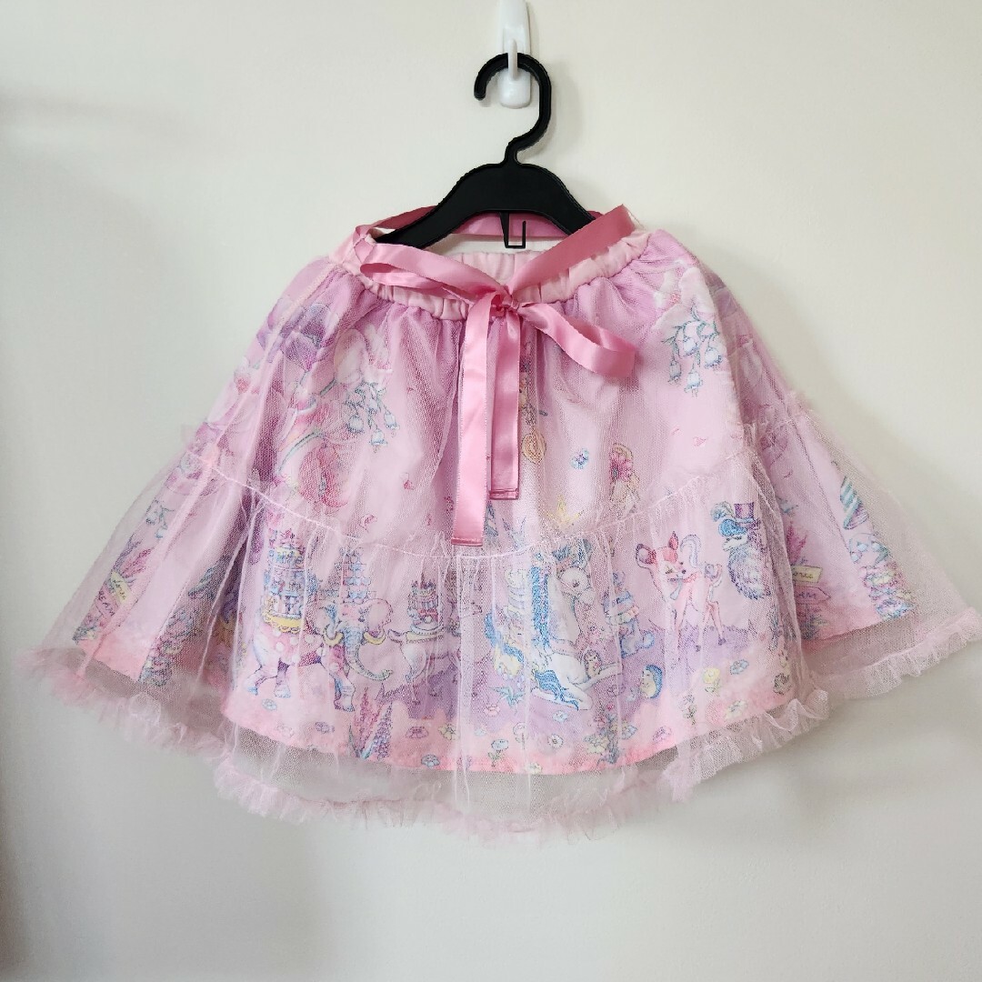 しまむら(シマムラ)のエコネコ　120 キッズ/ベビー/マタニティのキッズ服女の子用(90cm~)(スカート)の商品写真