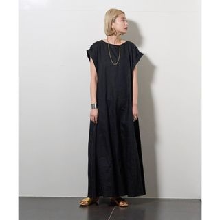 シティショップ(CITYSHOP)のCITYSHOP LINEN MAXI DRESS：ワンピース 新品 美品(ロングワンピース/マキシワンピース)