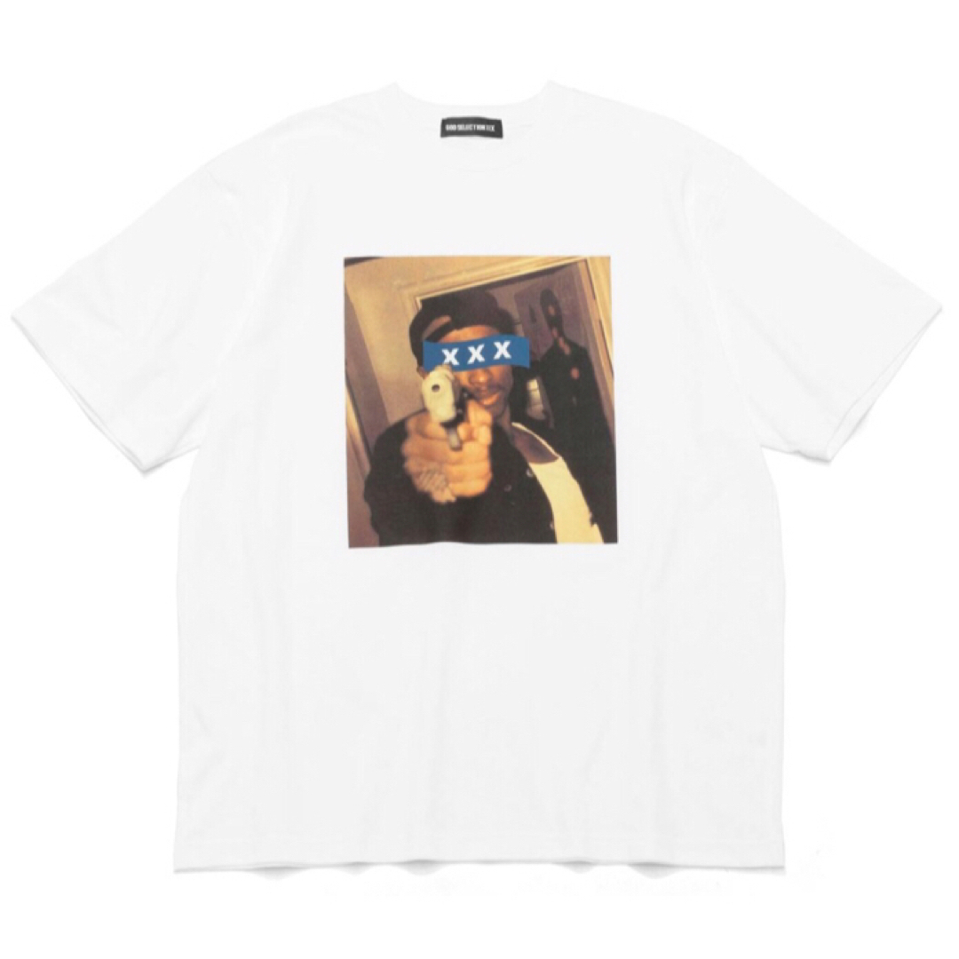 新品 GOD SELECTION XXX 2Pac Tシャツ S 白のサムネイル