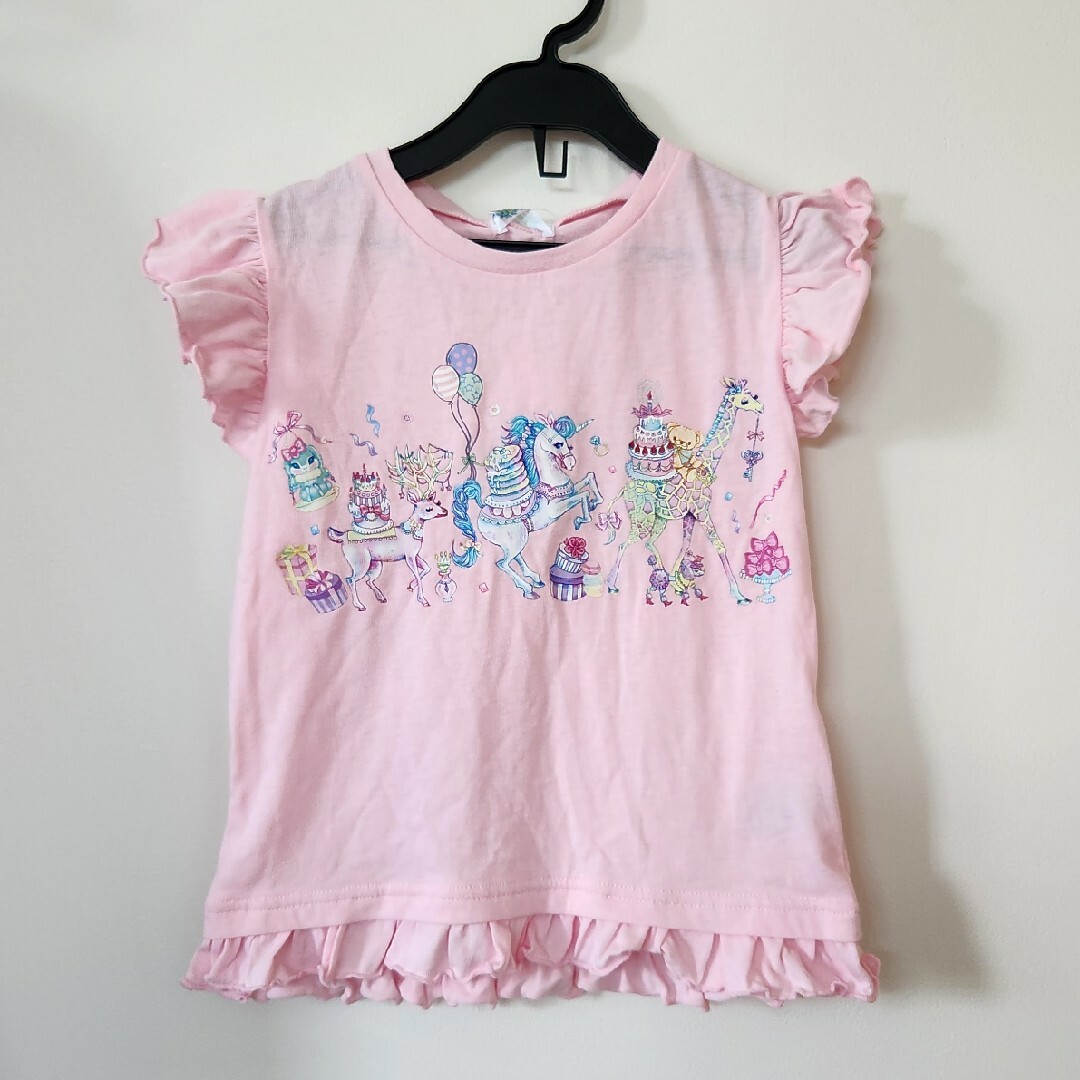 しまむら(シマムラ)のエコネコ　120 キッズ/ベビー/マタニティのキッズ服女の子用(90cm~)(Tシャツ/カットソー)の商品写真