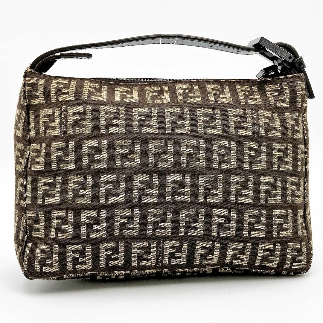 セール 美品 FENDI フェンディ ポーチ バッグ ズッキーノ ズッカ