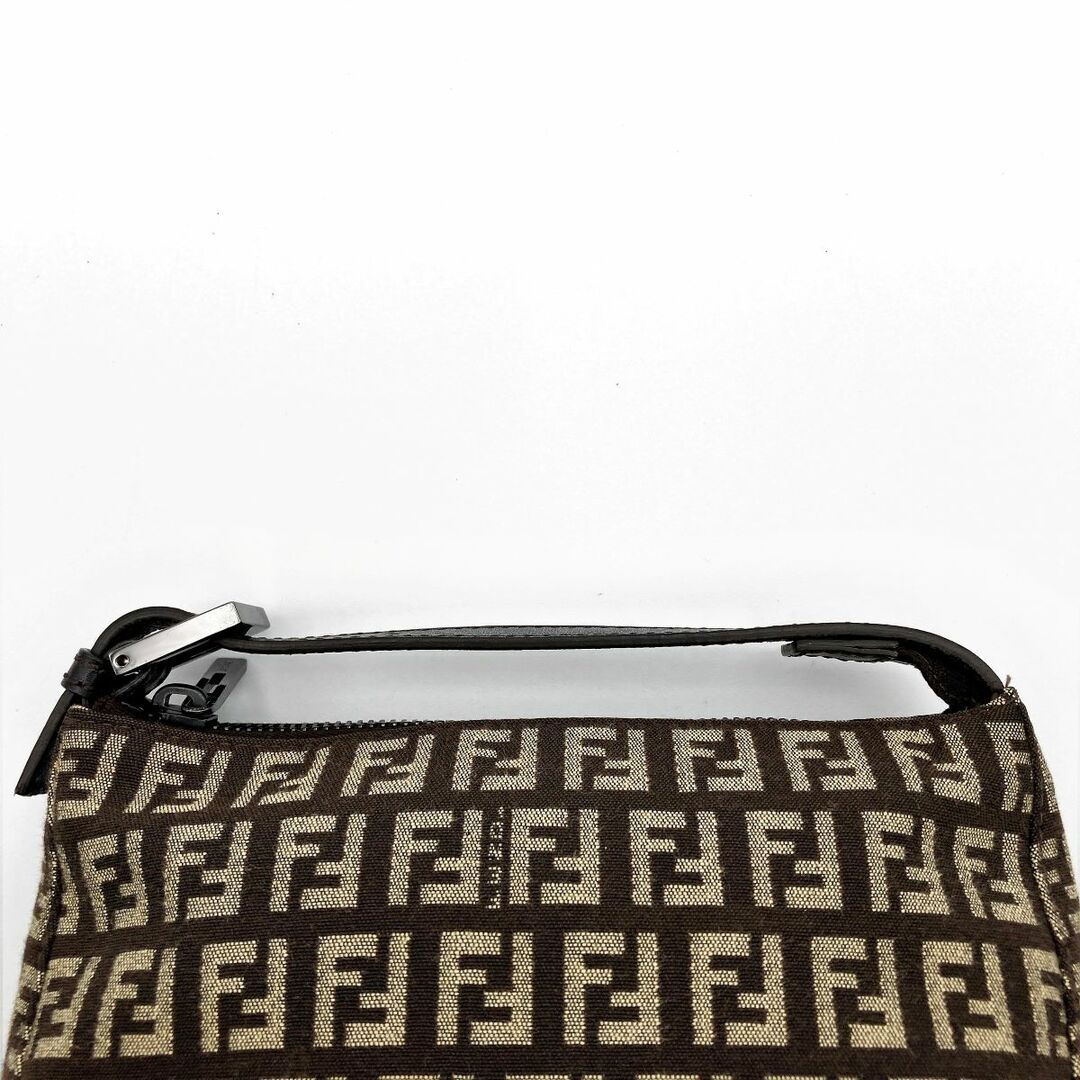 セール 美品 FENDI フェンディ ポーチ バッグ ズッキーノ ズッカ