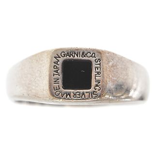 GARNI / Square Onyx Ring