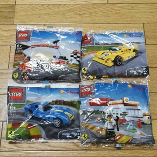 レゴ(Lego)の昭和シェル石油　レゴ　非売品　フェラーリ(知育玩具)