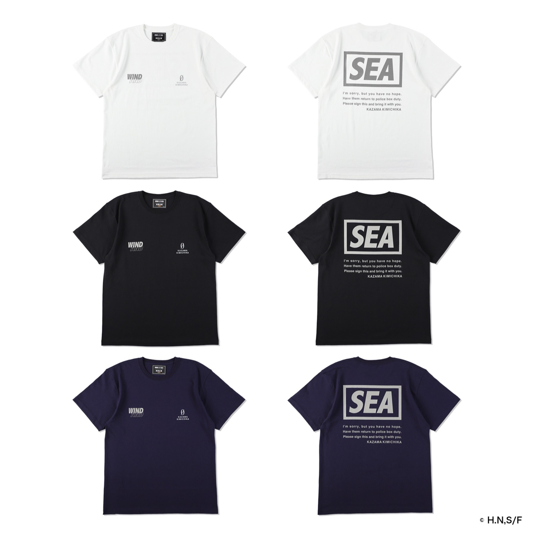 WIND AND SEA - 教場 wind and sea コラボTシャツ M ブラック 風間公親 ...