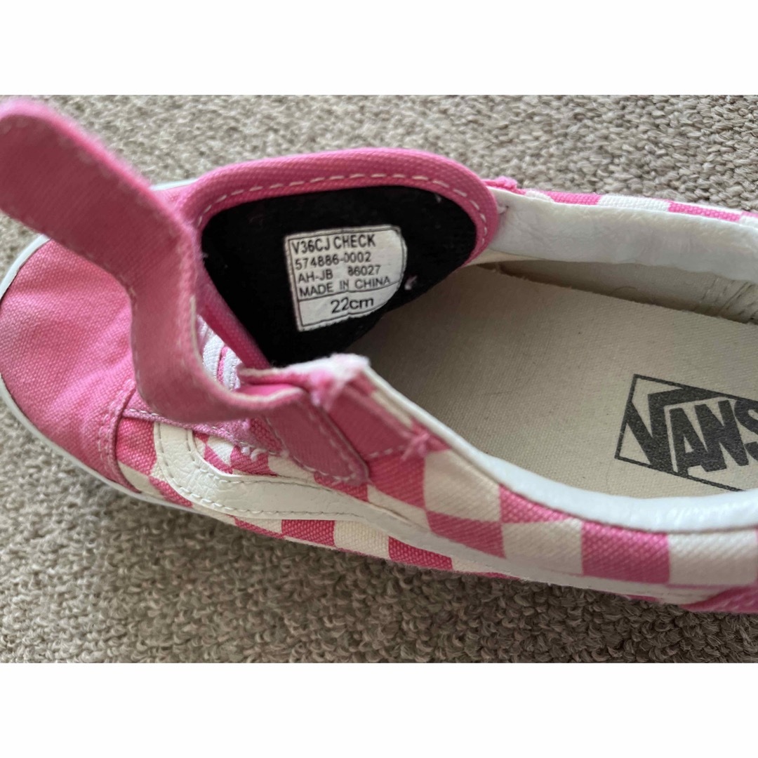 VANS(ヴァンズ)のvansスニーカー キッズ/ベビー/マタニティのキッズ靴/シューズ(15cm~)(スニーカー)の商品写真