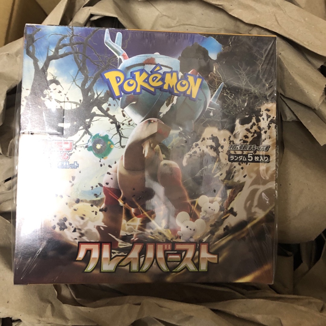 Box/デッキ/パックポケモンカード　クレイバーストBOX シュリンク付き