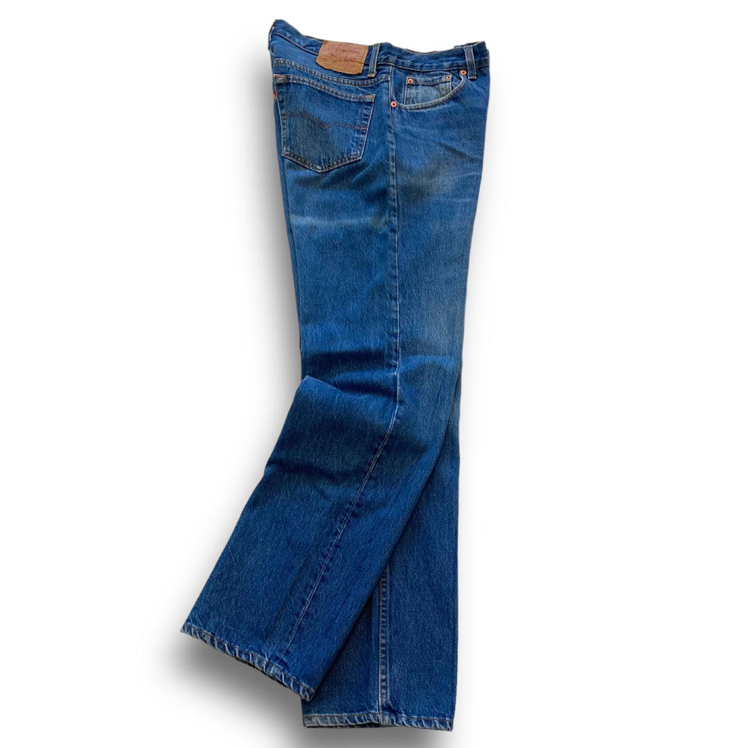 【Levi's】90s リーバイス501 デニムパンツ 赤文字紙パッチ USA製