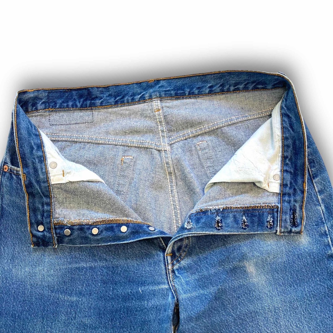 【Levi's】90s リーバイス501 デニムパンツ 赤文字紙パッチ USA製