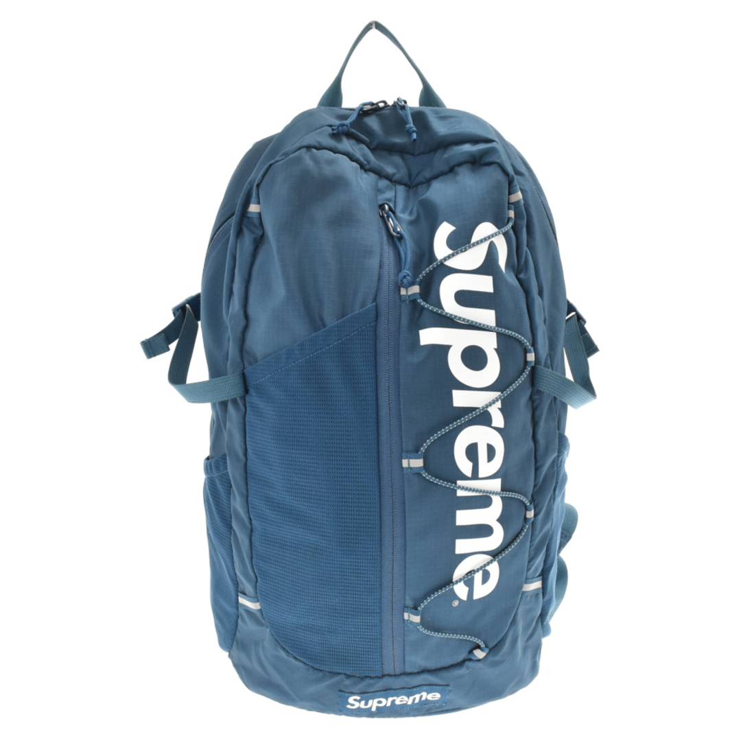 42センチ横幅SUPREME シュプリーム 17SS CORDURA RIPSTOP NYLON BACKPACK ナイロンリュック ブルー バックパック