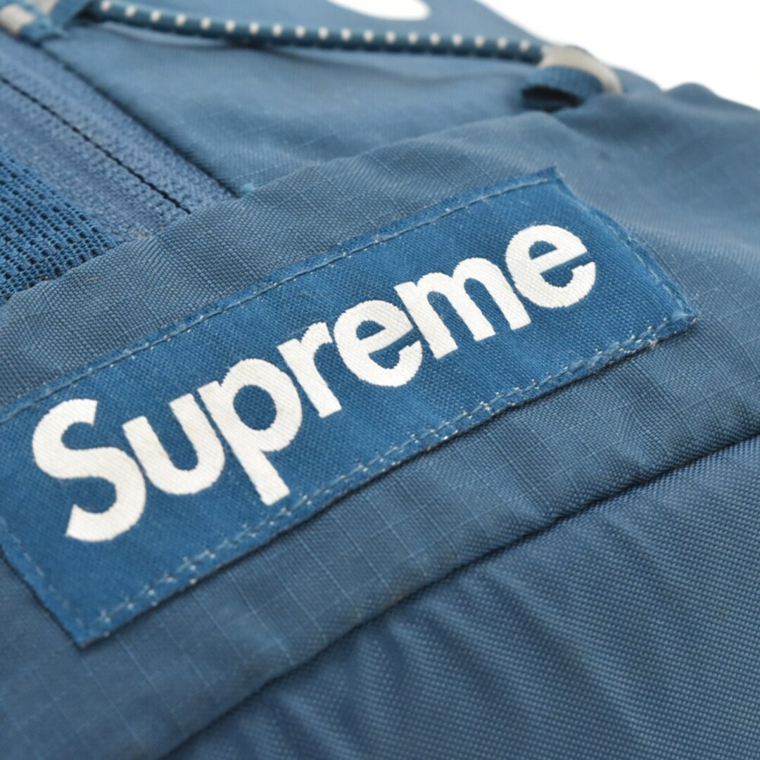 Supreme(シュプリーム)のSUPREME シュプリーム 17SS CORDURA RIPSTOP NYLON BACKPACK ナイロンリュック ブルー バックパック メンズのバッグ(バッグパック/リュック)の商品写真