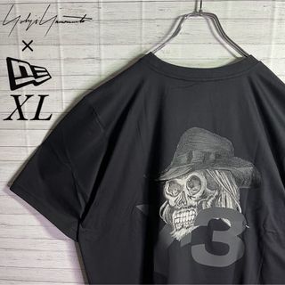 ワイスリー(Y-3)の【タグ付き美品】Y-3×ニューエラ バックビッグロゴ スカル 刺繍 入手困難(Tシャツ/カットソー(半袖/袖なし))