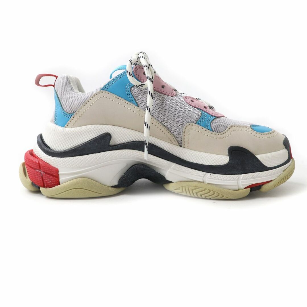 極美品☆BALENCIAGA バレンシアガ 524039 TRIPLE S トリプルＳ ロゴ