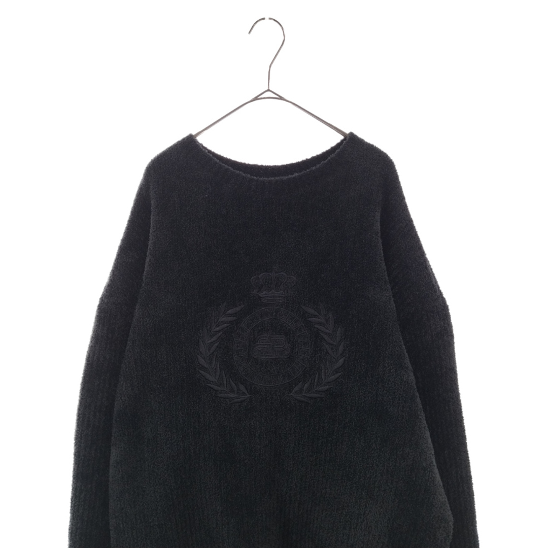BALENCIAGA バレンシアガ 20AW BB Logo Pile Sweater BBロゴ パイル地