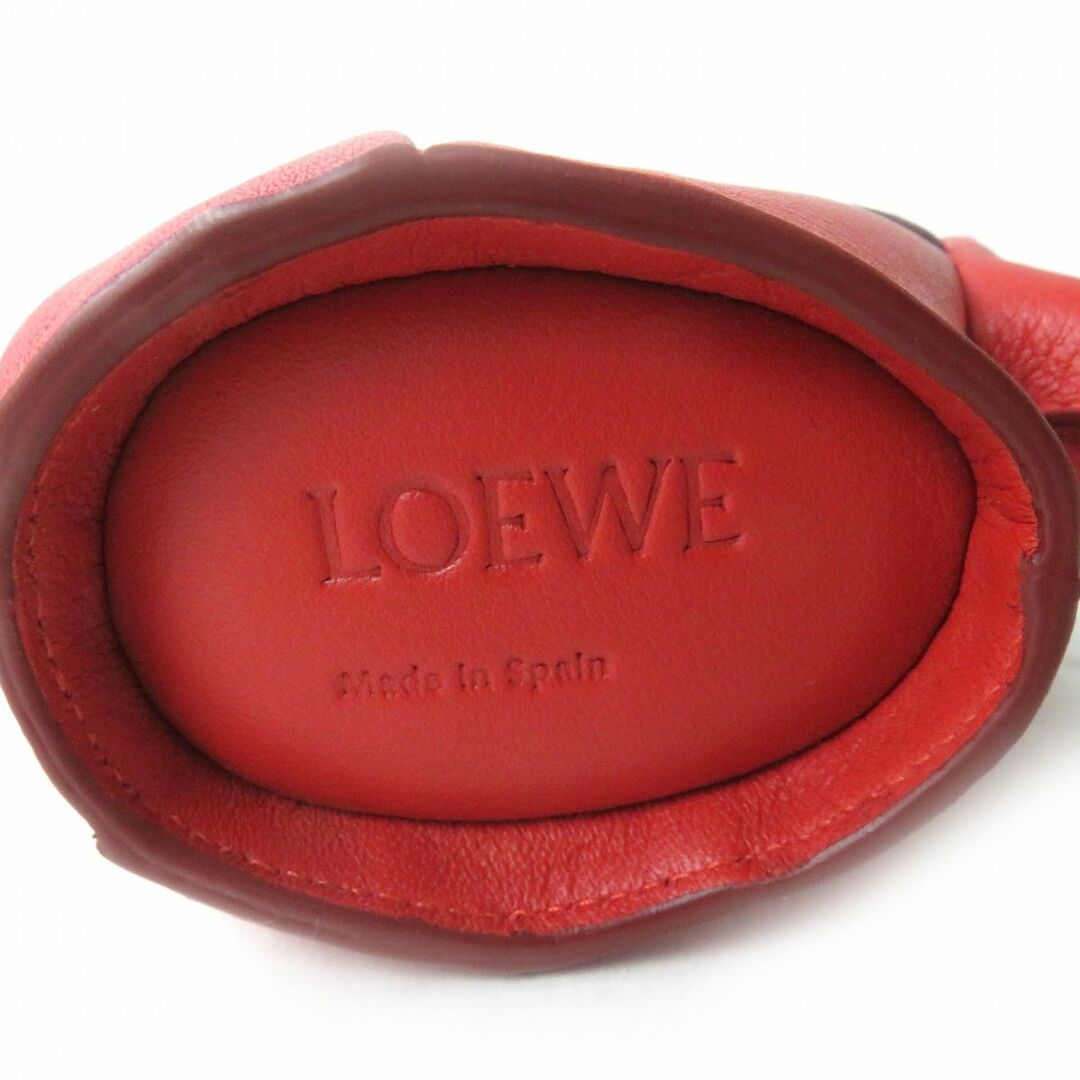 希少★美品★ロエベ　折財布　パズル　レッド　ベージュ　LOEWE　　箱付