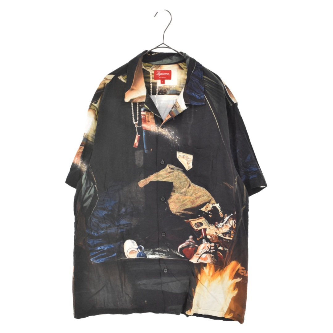 特売品 SUPREME シュプリーム 21SS Firecracker Rayon S/S Shirt