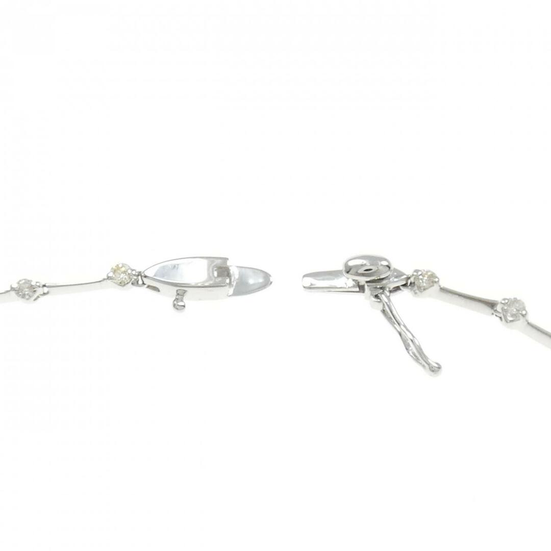 在庫有り・即納 K18WG ダイヤモンド ネックレス 3.00CT レディース