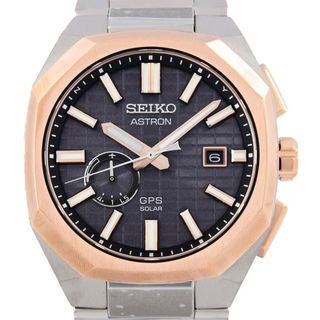 セイコー(SEIKO)の【新品】セイコー アストロンGPS 電波時計 3X62-0AA0/SBXD014 TI ソーラークォーツ(腕時計(アナログ))