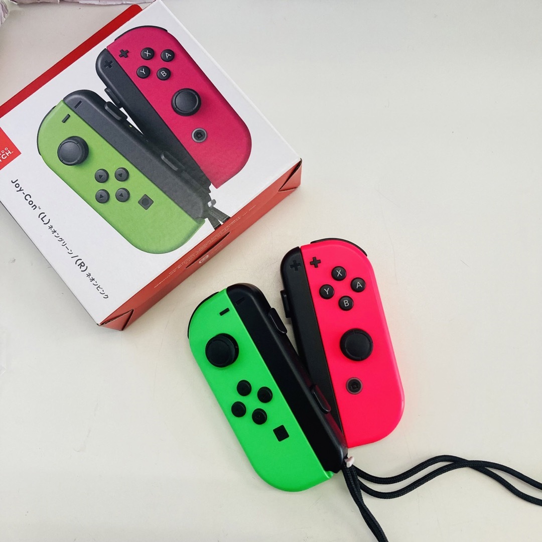 Nintendo JOY-CON (L) (R) ネオングリーン ネオンピンク