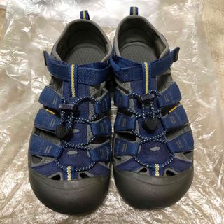 キーン(KEEN)のキーン　keen 23.5cm サンダル　ネイビー(サンダル)