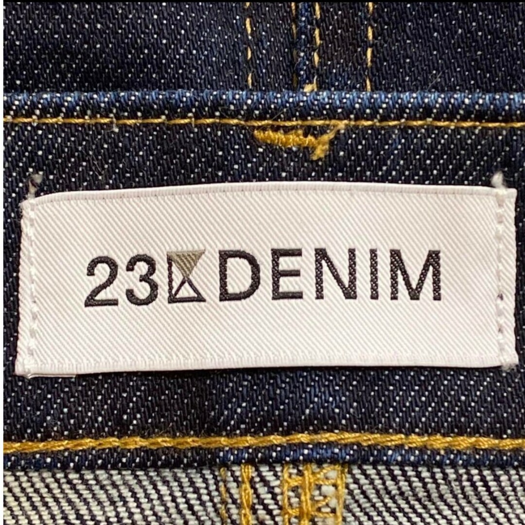 23区(ニジュウサンク)の23区DENIM ひざ丈 デニムスカート インディゴ ペンシルデニムスカート レディースのスカート(ひざ丈スカート)の商品写真