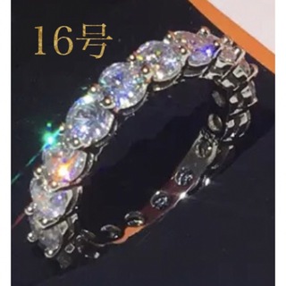 新品16号フルエタニティリング指輪高級 5ACZダイヤ◯(リング(指輪))
