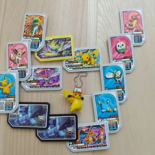 ポケモン(ポケモン)のポケットモンスター ガオーレ13枚 ピカチュウキーホルダーみんなの物語(キャラクターグッズ)