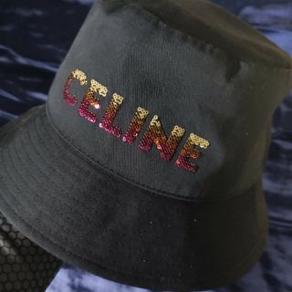 セリーヌ(celine)のCELINE　エンブロイダリー　バケットハット　セリーヌ　HAT(ハット)